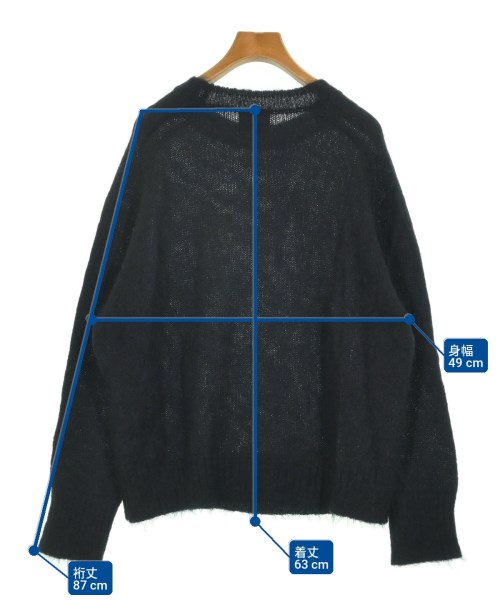 UNITED ARROWS（ユナイテッドアローズ）ニット・セーター 黒 サイズ:F レディース/2200715080092