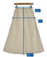 UNITED ARROWS（ユナイテッドアローズ）ロング・マキシ丈スカート ベージュ サイズ:34(XS位) レディース/2200617959182