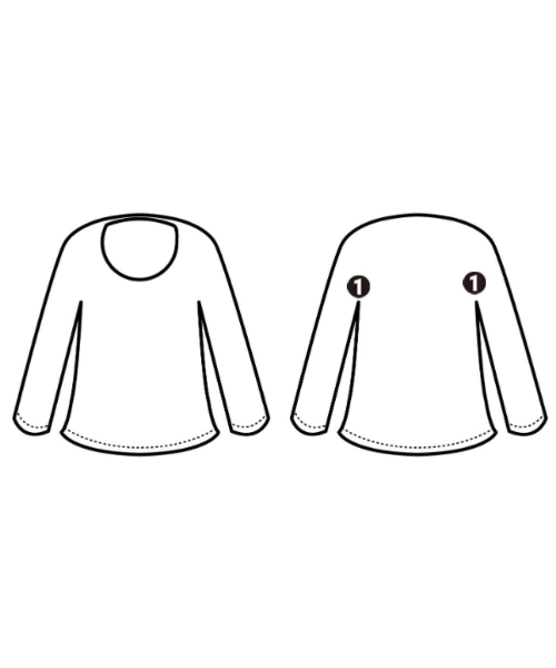 UNITED ARROWS（ユナイテッドアローズ）ブラウス 青 サイズ:38(M位) レディース/2200645208023