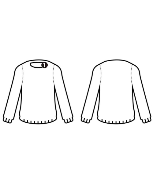 UNITED ARROWS（ユナイテッドアローズ）ニット・セーター 青 サイズ:-(XS位) レディース/2200645629026