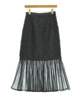 UNITED ARROWS（ユナイテッドアローズ）ロング・マキシ丈スカート 黒 サイズ:36(S位) レディース/2200646328034