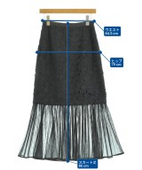 UNITED ARROWS（ユナイテッドアローズ）ロング・マキシ丈スカート 黒 サイズ:36(S位) レディース/2200646328034