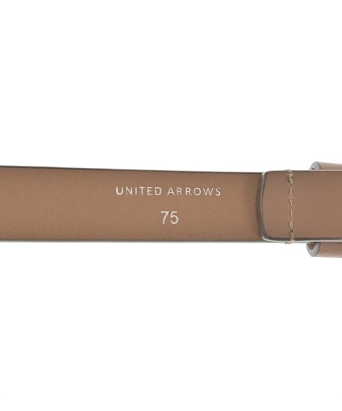 UNITED ARROWS（ユナイテッドアローズ）ベルト 茶 サイズ:75 レディース/2200642396020