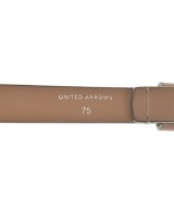 UNITED ARROWS（ユナイテッドアローズ）ベルト 茶 サイズ:75 レディース/2200642396020