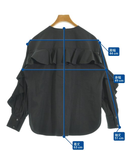 UNITED ARROWS（ユナイテッドアローズ）カジュアルシャツ 黒 サイズ:-(M位) レディース/2200646816029