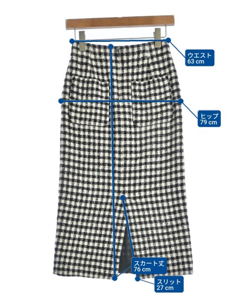 UNITED ARROWS（ユナイテッドアローズ）ロング・マキシ丈スカート 黒 サイズ:34(XS位) レディース/2200637648226