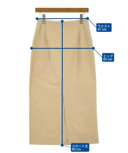 UNITED ARROWS（ユナイテッドアローズ）ロング・マキシ丈スカート 白 サイズ:40(M位) レディース/2200646163048