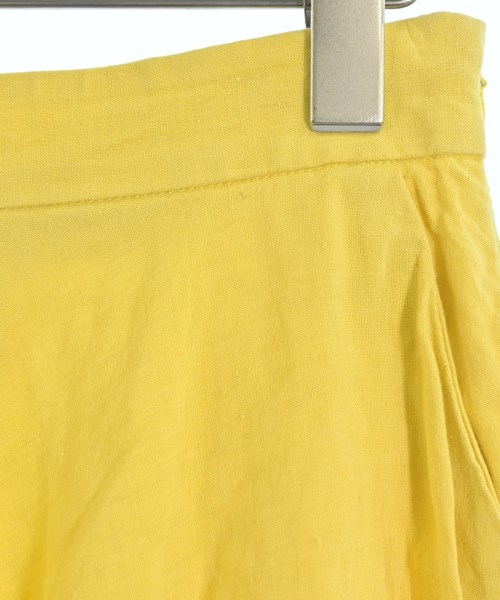 UNITED ARROWS（ユナイテッドアローズ）ひざ丈スカート 黄 サイズ:40(M位) レディース/2200647506059