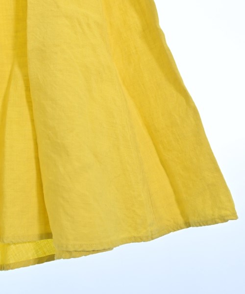 UNITED ARROWS（ユナイテッドアローズ）ひざ丈スカート 黄 サイズ:40(M位) レディース/2200647506059