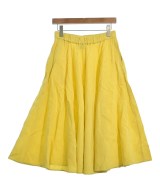 UNITED ARROWS（ユナイテッドアローズ）ひざ丈スカート 黄 サイズ:40(M位) レディース/2200647506059