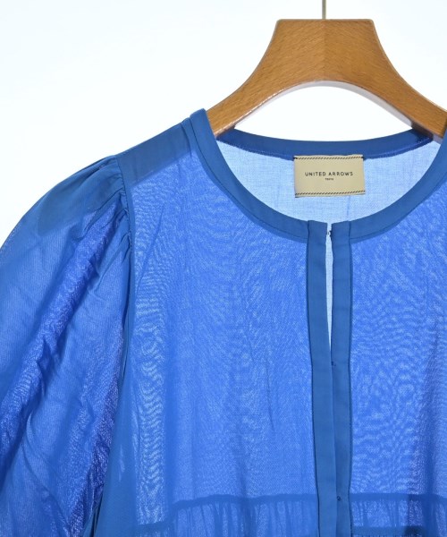 UNITED ARROWS（ユナイテッドアローズ）ブラウス 青 サイズ:F レディース/2200640093099