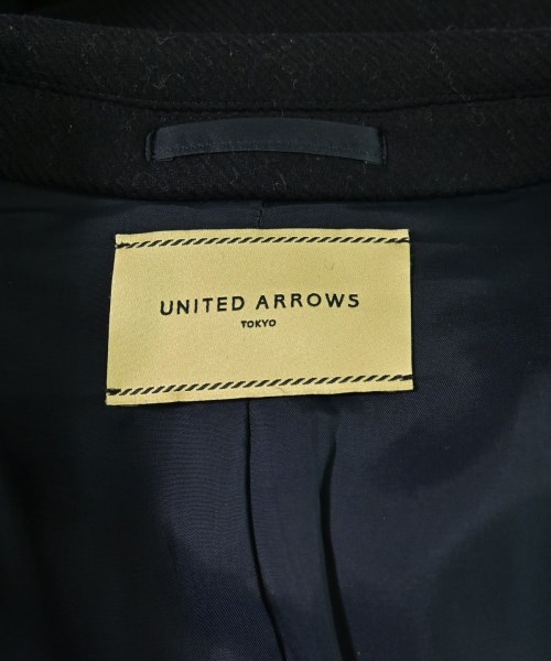 UNITED ARROWS（ユナイテッドアローズ）チェスターコート 黒 サイズ:38(M位) レディース/2200647344033