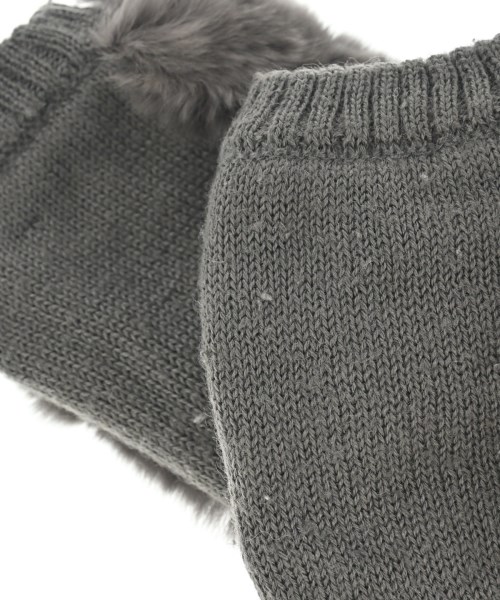 UNITED ARROWS（ユナイテッドアローズ）手袋 グレー サイズ:- レディース/2200647579060
