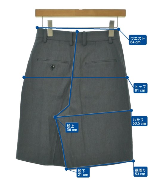 UNITED ARROWS（ユナイテッドアローズ）ショートパンツ グレー サイズ:36(S位) レディース/2200647787038