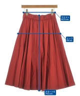 UNITED ARROWS（ユナイテッドアローズ）ロング・マキシ丈スカート 赤 サイズ:38(M位) レディース/2200648114079