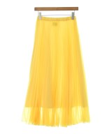 UNITED ARROWS（ユナイテッドアローズ）ロング・マキシ丈スカート 黄 サイズ:38(M位) レディース/2200648114086