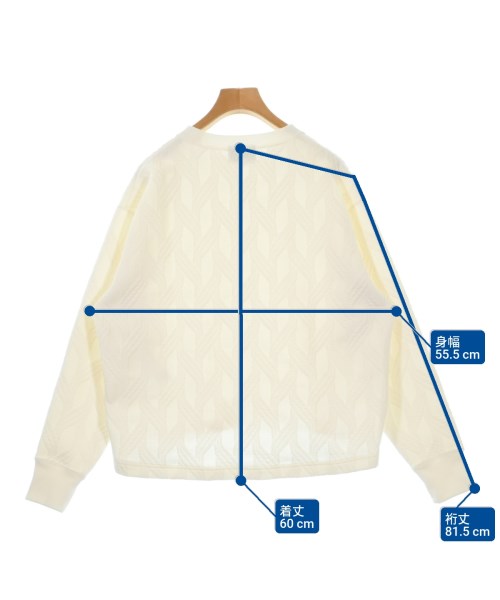 UNITED ARROWS（ユナイテッドアローズ）スウェット 白 サイズ:F レディース/2200629445031