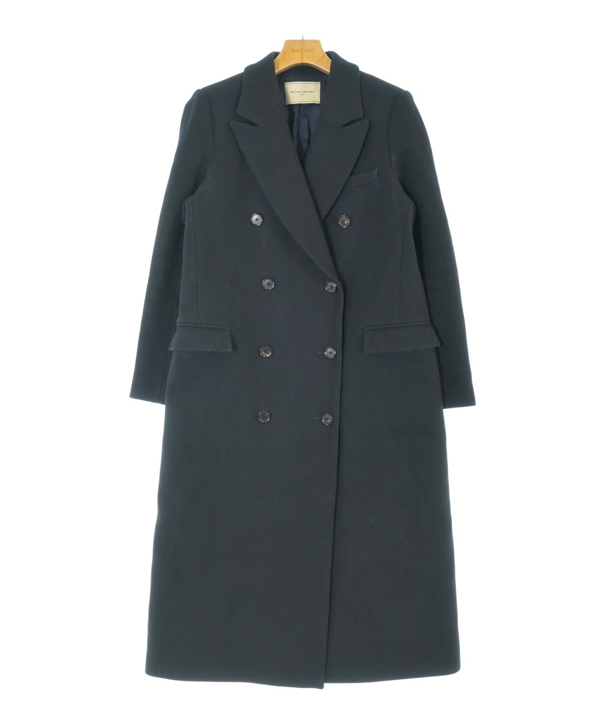 UNITED ARROWS（ユナイテッドアローズ）チェスターコート 黒 サイズ:40