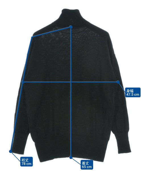 UNITED ARROWS（ユナイテッドアローズ）ニット・セーター 黒 サイズ:F レディース/2200640055745