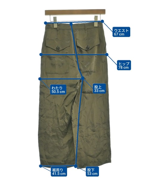 UNITED ARROWS（ユナイテッドアローズ）その他 カーキ サイズ:34(XS位) レディース/2200639800080