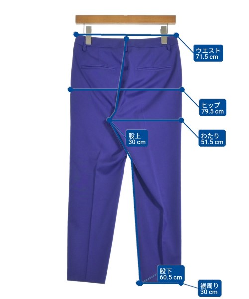 UNITED ARROWS（ユナイテッドアローズ）スラックス 紫 サイズ:38(M位) レディース/2200650002050