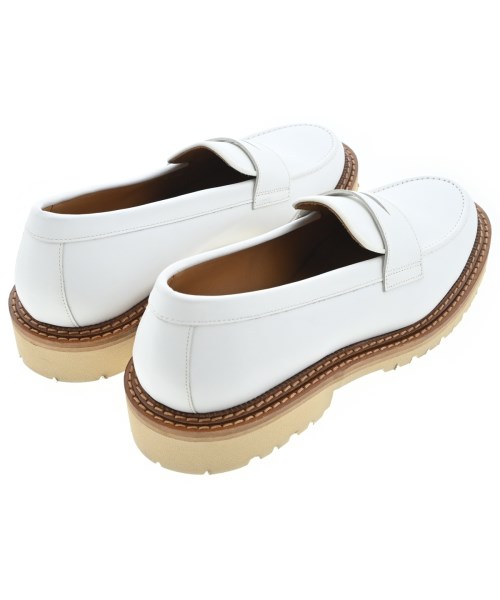 UNITED ARROWS（ユナイテッドアローズ）ドレスシューズ/ローファー 白 サイズ:EU38 1/2(25cm位) レディース/2200650224025