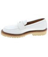 UNITED ARROWS（ユナイテッドアローズ）ドレスシューズ/ローファー 白 サイズ:EU38 1/2(25cm位) レディース/2200650224025