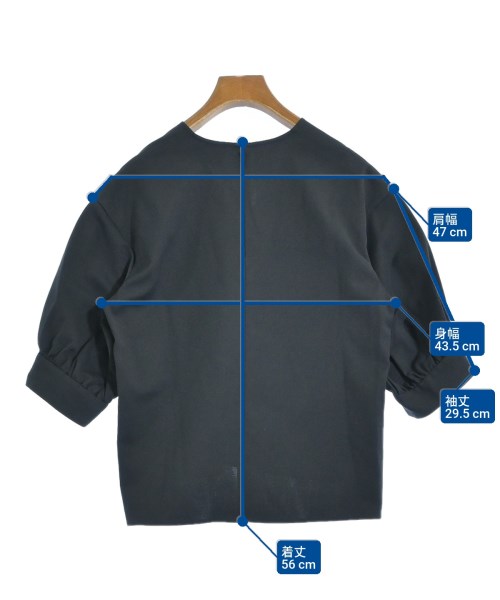 UNITED ARROWS（ユナイテッドアローズ）ブラウス 紺 サイズ:36(S位) レディース/2200642070029