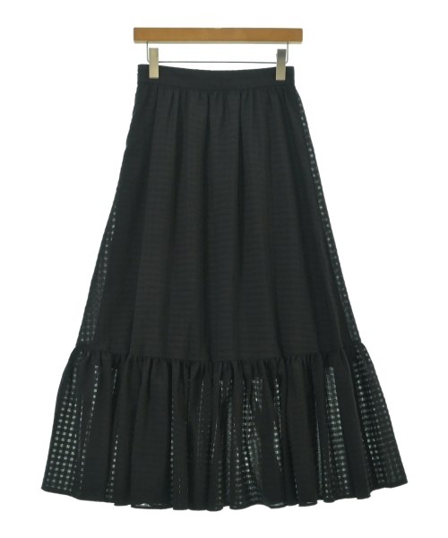 UNITED ARROWS（ユナイテッドアローズ）ロング・マキシ丈スカート 黒 サイズ:38(M位) レディース/2200646444048