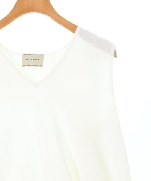 UNITED ARROWS（ユナイテッドアローズ）ベスト 白 サイズ:-(XS位) レディース/2200646444062