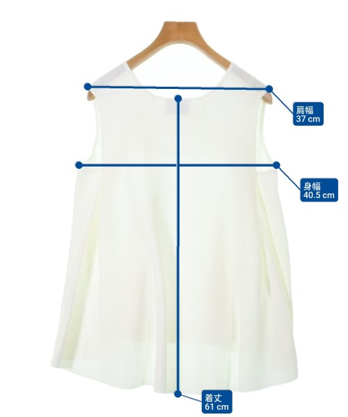 UNITED ARROWS（ユナイテッドアローズ）ベスト 白 サイズ:-(XS位) レディース/2200646444062