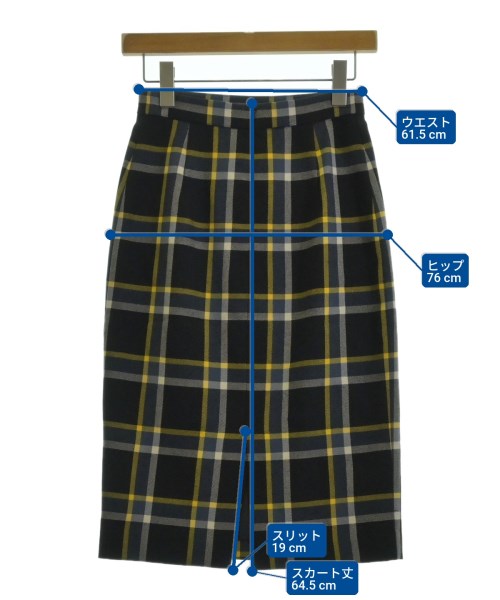 UNITED ARROWS（ユナイテッドアローズ）ロング・マキシ丈スカート 黒 サイズ:34(XS位) レディース/2200640959050