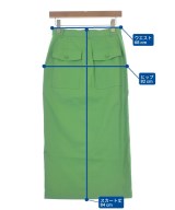 UNITED ARROWS（ユナイテッドアローズ）ひざ丈スカート 緑 サイズ:38(M位) レディース/2200646764047
