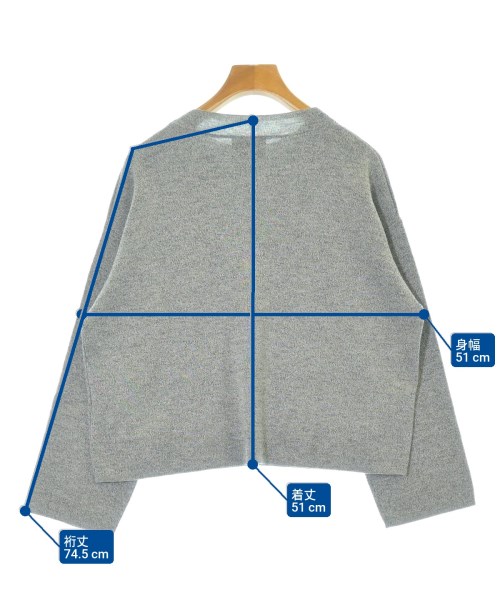 UNITED ARROWS（ユナイテッドアローズ）ニット・セーター グレー サイズ:F レディース/2200644853040