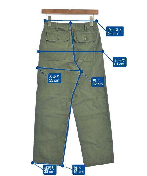 UNITED ARROWS（ユナイテッドアローズ）その他 カーキ サイズ:34(XS位) レディース/2200647047064