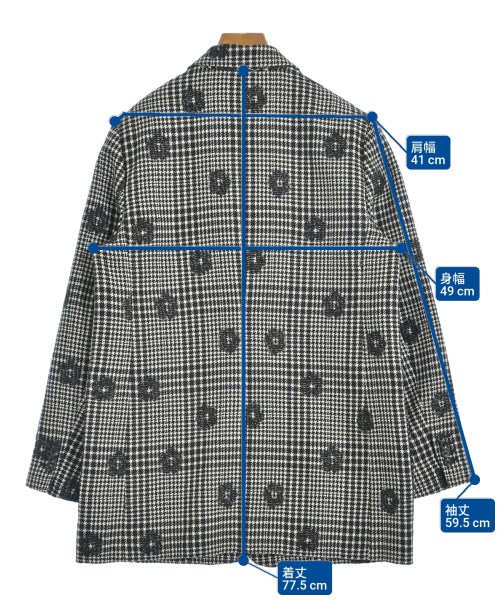 UNITED ARROWS（ユナイテッドアローズ）カジュアルジャケット 黒 サイズ:38(M位) レディース/2200652000054