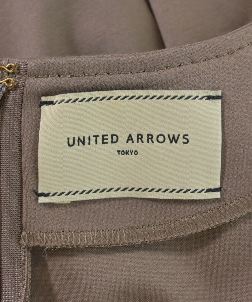 UNITED ARROWS（ユナイテッドアローズ）ワンピース 茶 サイズ:38(M位) レディース/2200648209027