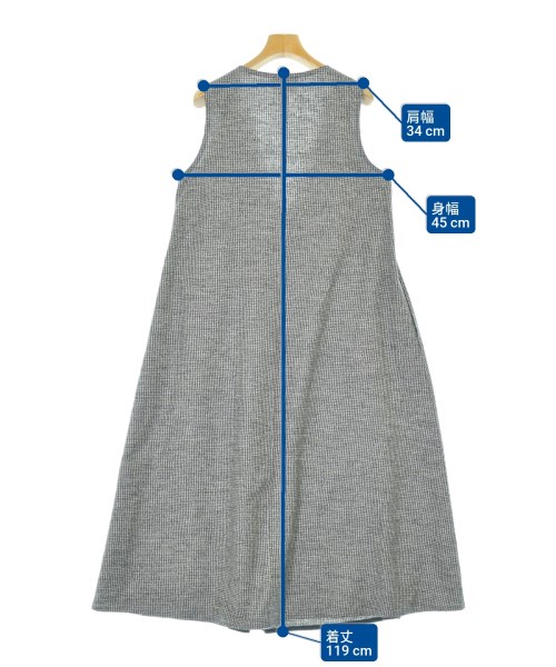 UNITED ARROWS（ユナイテッドアローズ）ワンピース グレー サイズ:36(S位) レディース/2200648526056
