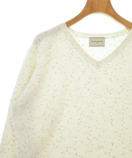 UNITED ARROWS（ユナイテッドアローズ）ニット・セーター 白 サイズ:F レディース/2200648630012