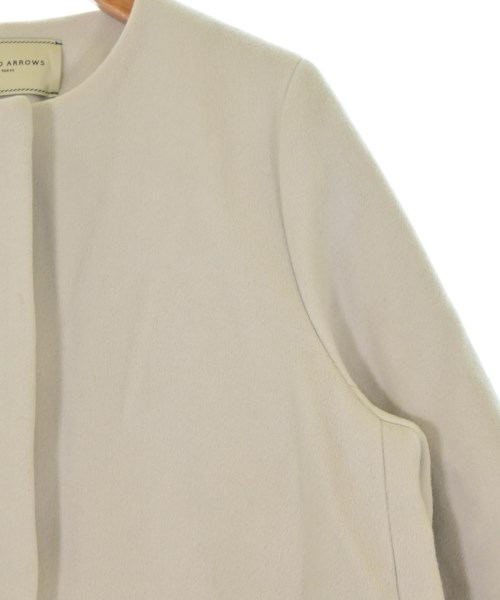 UNITED ARROWS（ユナイテッドアローズ）コート 白 サイズ:38(M位) レディース/2200641920042