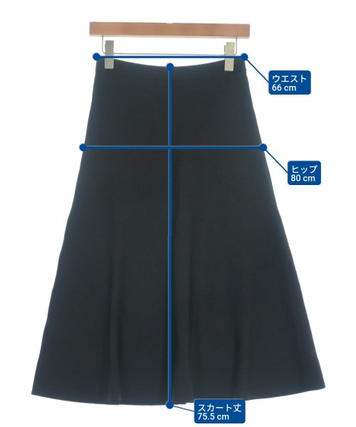 UNITED ARROWS（ユナイテッドアローズ）ロング・マキシ丈スカート 黒 サイズ:36(S位) レディース/2200644369022