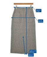 UNITED ARROWS（ユナイテッドアローズ）ロング・マキシ丈スカート グレー サイズ:38(M位) レディース/2200648382102