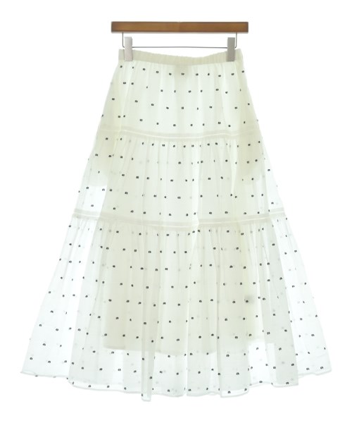 UNITED ARROWS(ユナイテッドアローズ)ロング・マキシ丈スカート 白 サイズ:-(M位)/2200653830025