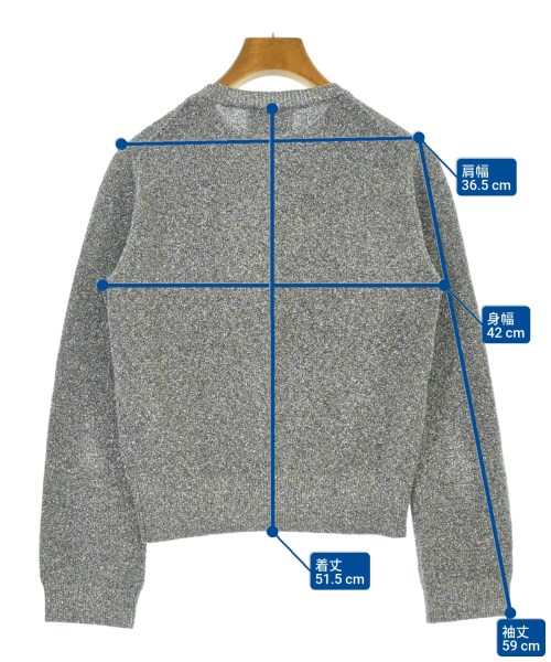 UNITED ARROWS（ユナイテッドアローズ）ニット・セーター シルバー サイズ:-(M位) レディース/2200649137015