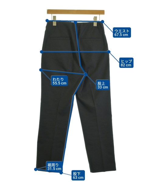 UNITED ARROWS（ユナイテッドアローズ）スラックス 黒 サイズ:40(M位) レディース/2200700129034