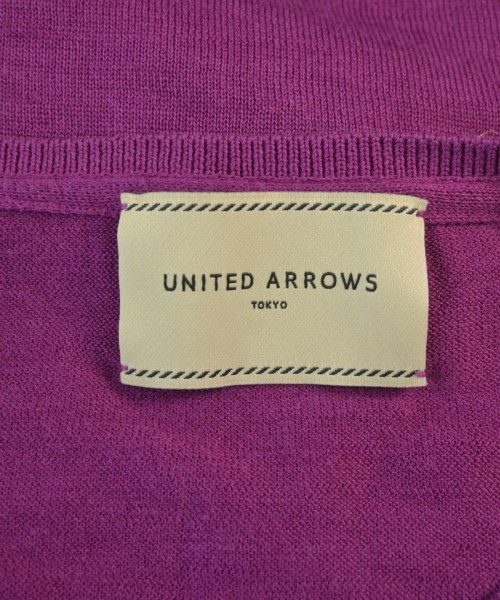 UNITED ARROWS（ユナイテッドアローズ）カーディガン 紫 サイズ:-(M位)/-(M位) レディース/2200702991028