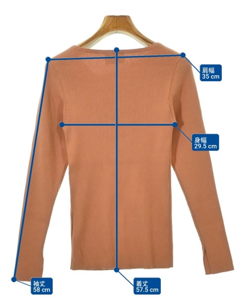 UNITED ARROWS（ユナイテッドアローズ）ニット・セーター オレンジ サイズ:-(XS位) レディース/2200698597020