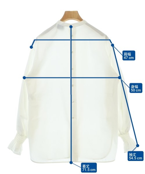 UNITED ARROWS（ユナイテッドアローズ）ブラウス 白 サイズ:F レディース/2200701272104