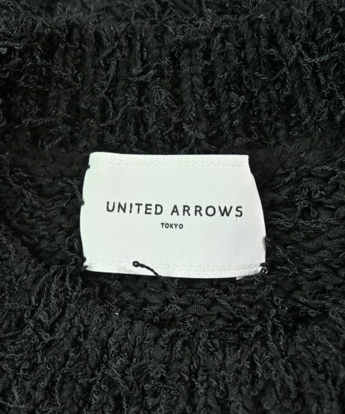 UNITED ARROWS（ユナイテッドアローズ）ニット・セーター 黒 サイズ:F レディース/2200686397090