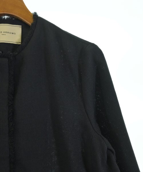 UNITED ARROWS（ユナイテッドアローズ）ノーカラージャケット 紺 サイズ:36(S位) レディース/2200699611039
